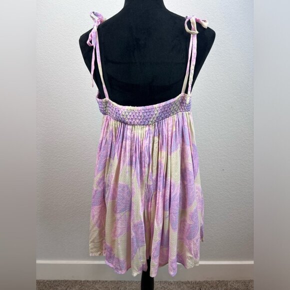 NWT: Free People Rule The Word Romper In Butterfly Print Size Medium - Picture 4 of 10